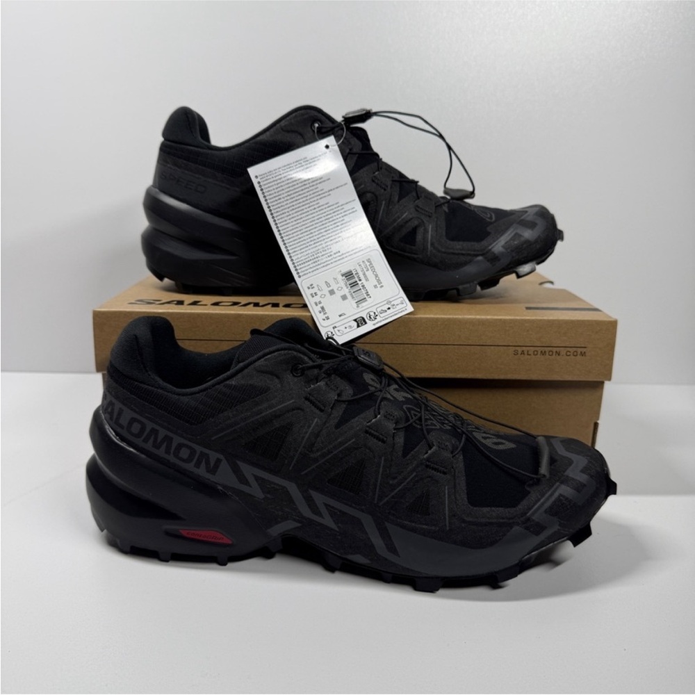 NIB • Salomon SPEEDCROSS 6 Men's Trail Running Shoes Size: 10